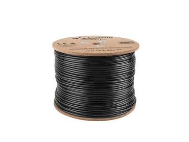 Кабел Lanberg LAN cable UTP Cat.5e 305m Outdoor Solid CU Fluke Passed, black