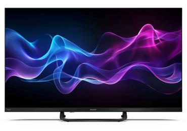 Телевизор Sharp 32HF3865E, 32' QLED Google TV, FHD 1920x1080 Frameless, 1 000 000:1, DVB-T/T2/C/S/S2, HDR10, Speaker 2x8W, Dolby Digital, Google Cast, 3xHDMI (ARC/CEC), CI+, 3.5mm Headphone jack / line-out, lan, 2xUSB, Wi-Fi, Bluetooth, Mini Composite, E,