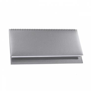 Настолен календар бележник LIGHT- сребрист