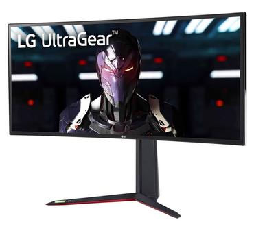 Монитор LG 34GN850-B, 34' 21:9 Curved UltraGear Gaming, Nano IPS 1ms, QHD (3440 x 1440) AG, NVIDIA G-SYNC, 160Hz, 1000:1, 400cd/m2, HDR 10, HDR 400, Adaptive-Sync, HDMI, DisplayPort, USB3.0 (1up/2down), Height, Tilt, Headphone Out, Black