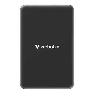 Външна батерия Verbatim Charge 'n' Go Essentials Power Bank Magnetic Wireless 10000mAh Black