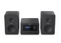 Аудио система Sharp Audio Systems XL-B514(BK), HI-FI MICRO SYSTEM, 40W (peak), FM radio with RDS,  Bluetooth v5.0, CD player, USB MP3 playback, 3.5mm Headphone jack / line-out, wooden speaker, Black