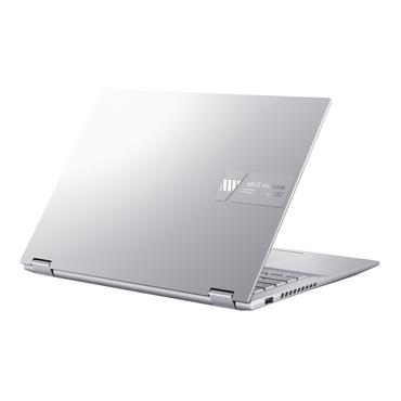 Лаптоп Asus Vivobook S Flip OLED TP3402VA-KN310W,Intel i5-13500H,14'OLED, 2.8K (2880 x 1800) Touch, DDR4 16GB,512 GB SSD, Windows 11 Home, Silver