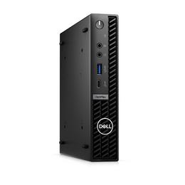Настолен компютър Dell OptiPlex 7010 Micro Plus, Intel Core i7-13700T (8+8 Cores/30MB/1.4GHz to 4.8GHz), 16GB (1X16GB) DDR5, 512GB SSD PCIe M.2, Integrated Graphics, Wi-Fi 6E, Keyboard&Mouse, 130W, Wi-Fi 6E, Win 11 Pro, 3Y PS