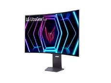 Монитор LG 39GS95QE-B, 39' Ultragear OLED 0.03ms (GtG), 21:9 Curved Gaming WQHD+ (3440x1440), 240Hz, 1000:1, 275 cd/m2, 1000:1, DCI-P3 98%, AMD FreeSync, NVIDIA G-Sync, VRR, HDR 400 ,PBPin PIP, USB Down/Up-stream, HDMI, DisplayPort, Tilt, Height, Swivel, 