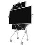 Стойка Neomounts Move Go Flip Rotational Mobile Floor Stand for Samsung Flip 55' en 65' (fast install, height adjustable)