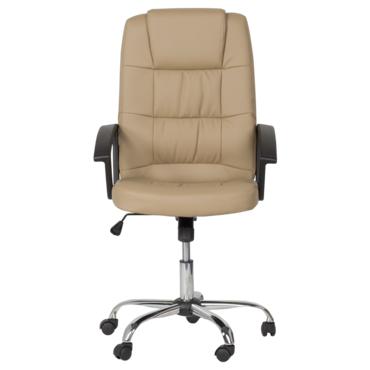 Директорски стол ГРЕГ-снимка отпред, фиксирани подлакътници