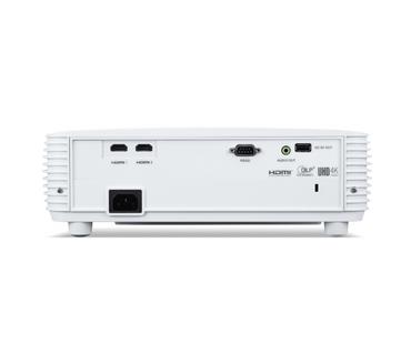 Мултимедиен проектор Acer Projector H6815GTV, DLP, 4K UHD (3840x2160), 4000 ANSI Lm, 10 000:1, 1.1x, 2xHDMI, USB Type A, RS232, PC Audio 3.5mm mini jack, DC Out 5V/1.5A, Google TV dongle included, Lamp life up to 20 000h, 3W Speaker, Bag, 2.88Kg, White