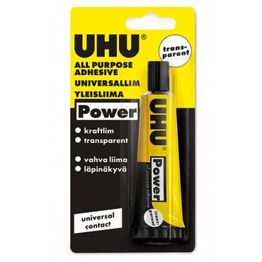 Лепило универсално UHU Power 45 мл прозрачно