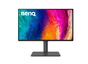 Монитор BenQ PD2506Q  25' IPS, 2560x1440 WQHD, 95% P3, DisplayHDR 400, Uniformity, KVM, MST Daisy Chain, USB-C 65W Power Delivery, HDMI, DP, HAS, eye-care, Factory Calibration, Calman Certification, Panetone Validation, 4-side edge to edge, USB Hub, eye-c