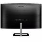 Монитор Philips 325E1C/00, 31.5', Curved 1500R, VA, WLED, 2560x1440@75Hz, 4ms GTG, 250cd/m2, 3000:1, Mega Infinity DCR, FreeSync/Adaptive Sync, FlickerFree, Low Blue Mode, Tilt, D-SUB, HDMI, DP