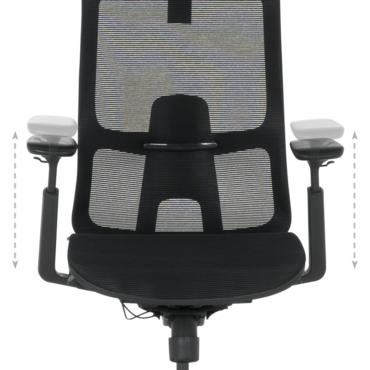 Работен стол АХИНОРА- регулируема височина на подлакътници