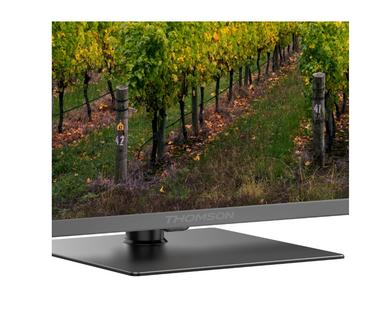 Телевизор Thomson 65' QLED Google TV; 3840 x 2160 (4K UHD), 4000:1, QLED, 60 Hz, DVB-T/T2/C/S/S2, HDR10, Wi-Fi, Bluetooth, LAN, HDMI 2 (2.0) + 2 (2.1), USB 2 (2.0) + 1 (3.0),Central Swivel Stand, Dark gray