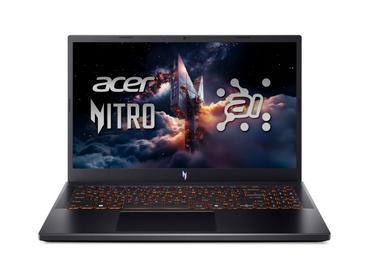 Лаптоп Acer Nitro V15, ANV15-42-R91J, AMD Ryzen 7 7735HS( up to 4.70GHz, 16MB), 15.6' FHD(1920x1080)IPS 165Hz , 1*16GB DDR5(1 slot free), 1024GB PCIe NVMe SSD, GeForce RTX 3050 6GB GDDR6, Wi-Fi 6E,BT5.3, HD Cam, KB Backlight, Win 11 home, Obsidian black