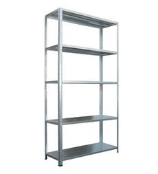 Метален стелаж поцинкован FRT 180х90х40 см 70 кг/рафт - снимка отстрани