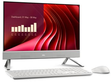 Настолен компютър - всичко в едно Dell 24 All-in-One EC24250, Intel Core 7 150U(12MB cache, 10 cores, up to 5.4 GHz), 23.8' FHD (1920x1080) AG Touch WVA, 16GB, 2x8GB, DDR5, 5200 MT/s, 1TB M.2 PCIe SSD, Intel Graphics, Triangle Stand, 5MP IR Tilt Cam, WiFi