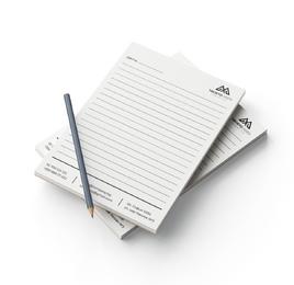 Блокнот А5 черно-бял 10 броя