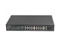 Комутатор Lanberg switch 16x 100mb poe+/2x 1GB/1x sfp unmanaged rack 10' & 19' gigabit ethernet 150w