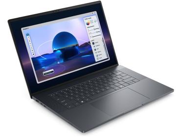 Лаптоп Dell Pro Max 16 Premium MA16250, Intel Ultra 9 285H, vPro (13TOPS NPU, 16 cores, up to 5.40 GHz), 16.0' FHD+(1920x1200) VRR 120Hz, 500nits AG, 64GB LPDDR5x 8400 MT/s, 1TB SSD, NVIDIA RTX PRO 2000 8GB GDDR7, 8MP HDR + IR Cam, and Mic, Wi-Fi 7, FPR, 