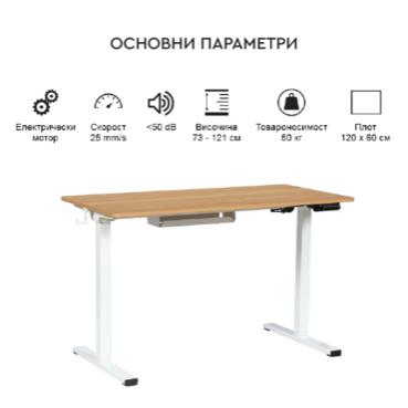 Ергономично бюро КУКУШ 11- основни парараметри на бюрото