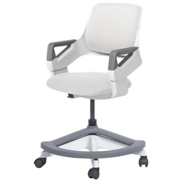 Детски стол ВЕНЕТА със степенка-бял цвят