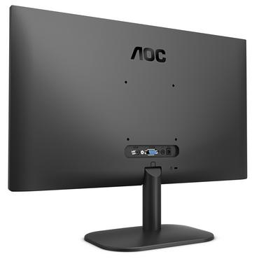 Монитор AOC 27B2QAM 27' WLED VA 1920x1080@75Hz, 4ms GTG, 250cd/m2, 4000:1, 20M:1 DCR, Low Blue Light, Tilt, D-SUB, HDMI, DP, Speakers, Black