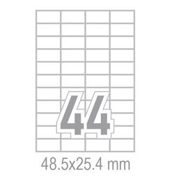 Самозалепващи етикети 48.5x25.4 44 бр.