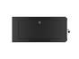 Комуникационен шкаф Lanberg rack cabinet 19' wall-mounted 4U 600 fast assembly (flat pack) black