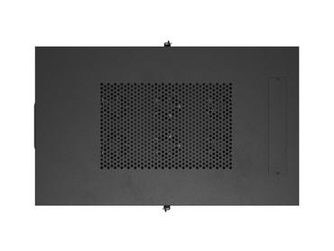 Комуникационен шкаф Lanberg rack cabinet 19' free-standing 32U/600X1000 (FLAT PACK) with glass door LCD black