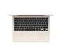 Лаптоп Apple MacBook Air 13.6: STARLIGHT/M4 10C CPU/10C GPU/16GB/512GB-ZEE