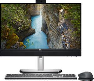 Настолен компютър - всичко в едно Dell Optiplex 7410 AIO, Intel Core i5-13500T (6+8 Cores/24MB/1.6GHz to 4.6GHz), 23.8' FHD (1920x1080),16GB (1x16GB) DDR4, 512GB SSD PCIe M.2, Integrated Graphics, Adj Stand, FHD Camera, WiFi 6E, BT, Wireless KB&Mouse, Win