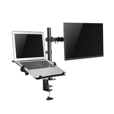 Стойка NewStar Flat Screen & Notebook Desk Mount (clamp/grommet)