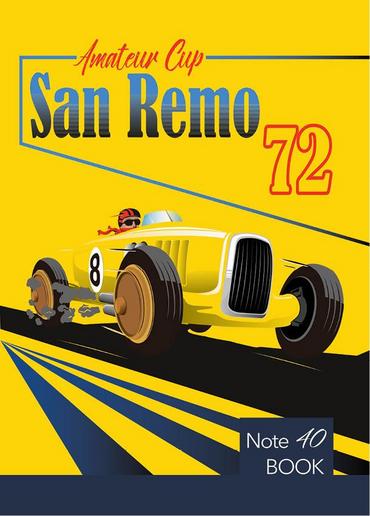 Тетрадка телчета А4 вестник 40 л карирани листа