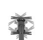 Стойка Neomounts Back-to-Back Screen Ceiling Mount (Height: 106-156 cm)