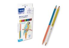 Двуцветни моливи 12х2 Spree