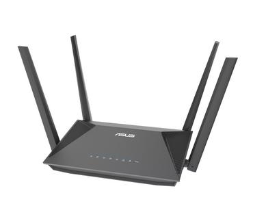 Рутер Asus Wireless Router RT-AX52 Pro, AX3000, Dual-Band, Dual-Core 1.3GHz CPU, 128MB/256MB Flash/RAM, Gigabit, AiProtection Classic, Traditional QoS, VPN, IPTV, OFDMA, Beamforming, AiMesh