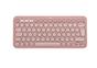 Клавиатура Logitech Pebble Keys 2 K380s - TONAL ROSE - US INT'L - BT - N/A - INTNL-973 - UNIVERSAL