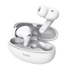 Слушалки TRUST Yavi Bluetooth ENC Earbuds White