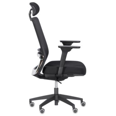 Директорски стол АЛЕКСИ-снимка отстрани, ергономичен