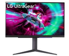 Монитор LG 27GR93U-B, 27', UltraGear IPS 1ms (GtG), AG, UHD 4K (3840x2160), 144Hz, HDR10, 1000:1, 400cd/m2, DCI-P3 95%, USB3.0 (1up/2down), VRR, AMD Free-sync, NVIDIA G-Sync, HDMI, DP, Height Adjustable, Pivot, Tilt, Headphone Out, Black