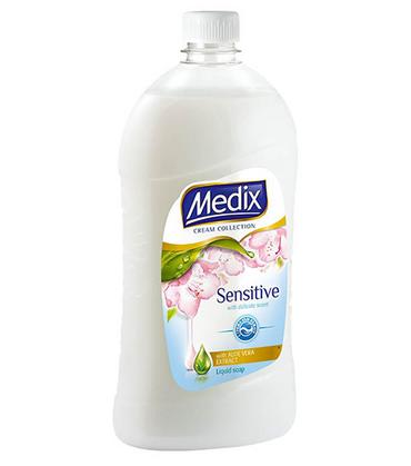 Течен сапун MEDIX Sensitive пълнител 900 мл.