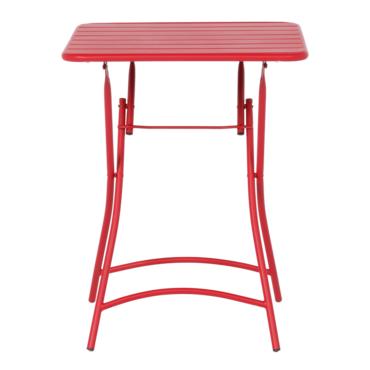 Сгъваема градинска маса РУБИНА-снимана отпред