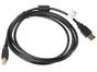 Кабел Lanberg USB-A (M) -> USB-B (M) 2.0 cable 1.8m, black ferrite