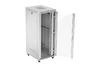 Комуникационен шкаф Lanberg rack cabinet 19' free-standing 42U/800x1000 (flat pack) with glass door lcd grey v2