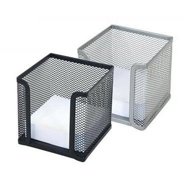 Поставка за хартиено кубче мрежа сив