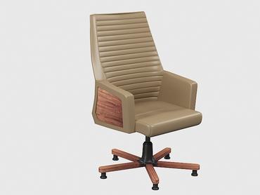 Посетителски стол КАЙМАКЧАЛАН LND 32-  дървена основа със статични тапи 