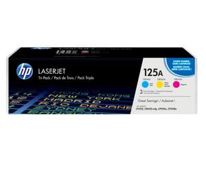 Консуматив HP 125A CYM Tri-Pack LaserJet Toner Cartridge