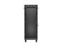Комуникационен шкаф Lanberg rack cabinet 19' free-standing 32U/600X1000 (FLAT PACK) with glass door LCD black