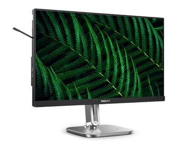 Монитор Philips 24B2G5200, 23.8' IPS WLED, 1920x1080@100Hz, 4ms GtG, 300cd m/2, 1000:1, 50M:1 DCR, Adaptive Sync, FlickerFree, Blue Light tech., 3Wx2, Tilt, Height Adjust, Pivot, Swivel, D-SUB, HDMI, DP, USB hub