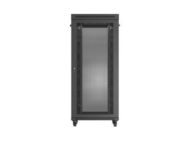 Комуникационен шкаф Lanberg rack cabinet 19' free-standing 37U/600X800 (FLAT PACK) with mesh door LCD black